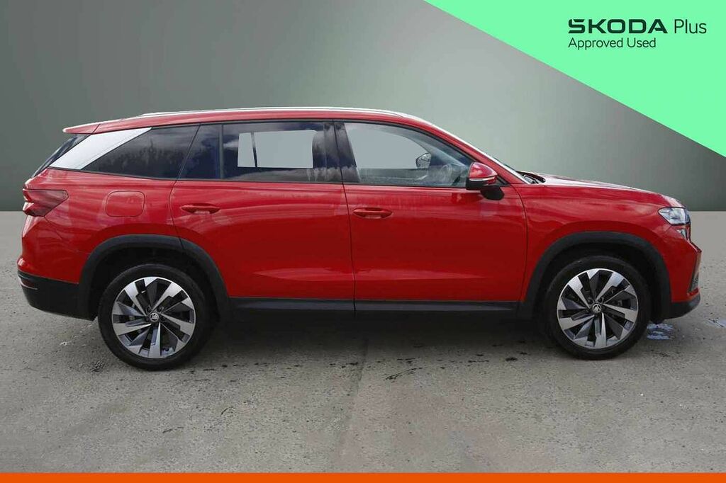 Skoda Kodiaq Se L 7 Seats 1.5 Tsi E-tec 150 Ps Dsg SO25AXM Red #4
