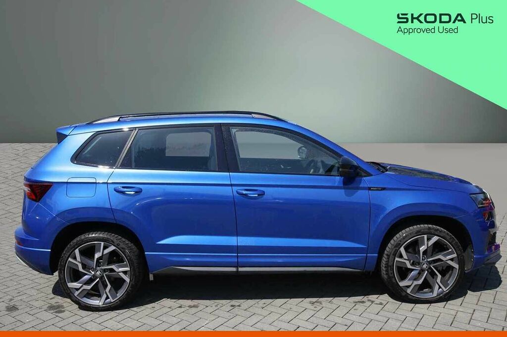 Skoda Karoq Sportline Edition 1.5 Tsi 150 Ps Dsg MT75NJO Blue #4
