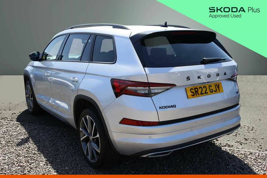 Skoda Kodiaq 2.0 Tdi Sport Line 4X4 Dsg 7 Seat SR22GJY Silver #3