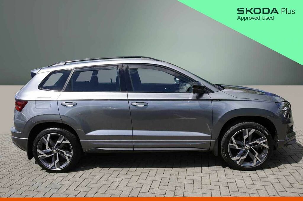 Skoda Karoq Sportline 2.0 Tdi 150 Ps 4X4 Dsg Grey #4