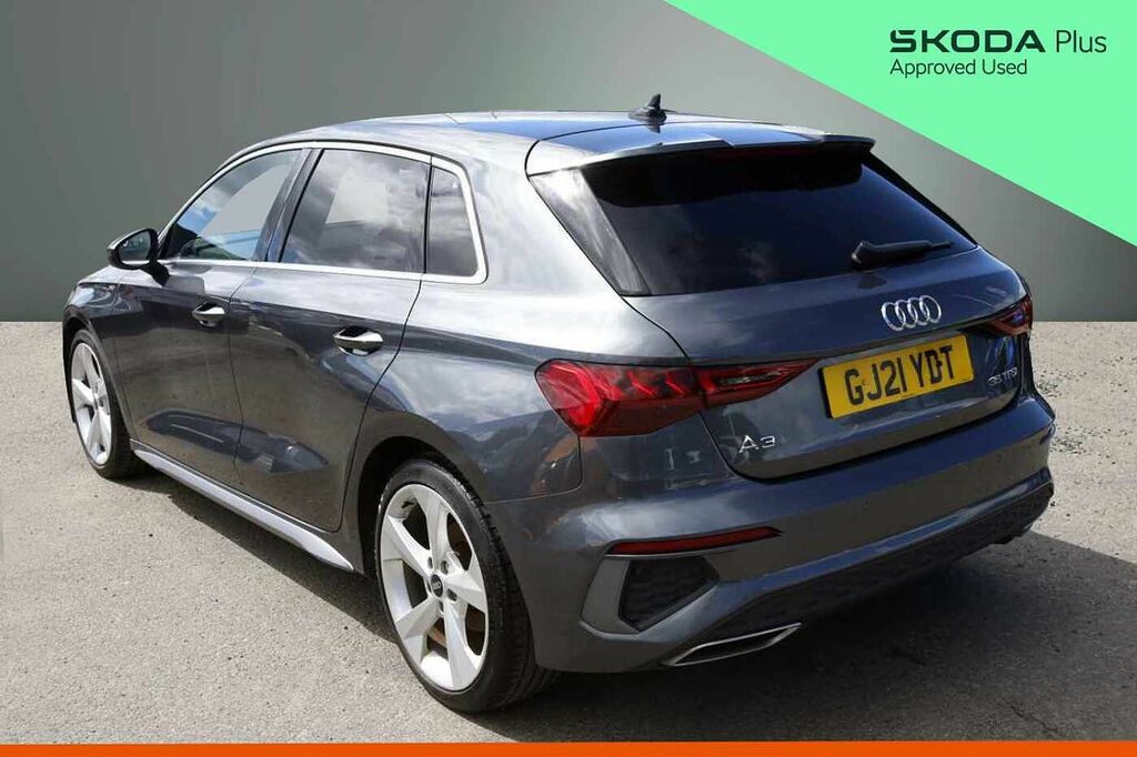 Audi A3 A3 Sportback S Line 35 Tfsi 150 Ps S Tronic GJ21YDT Grey #3
