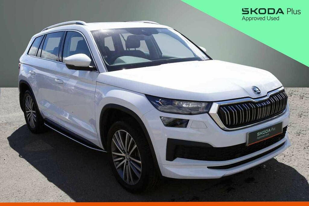Skoda Kodiaq Lk 7 Seats 2.0 Tdi 200 Ps 4X4 Dsg White