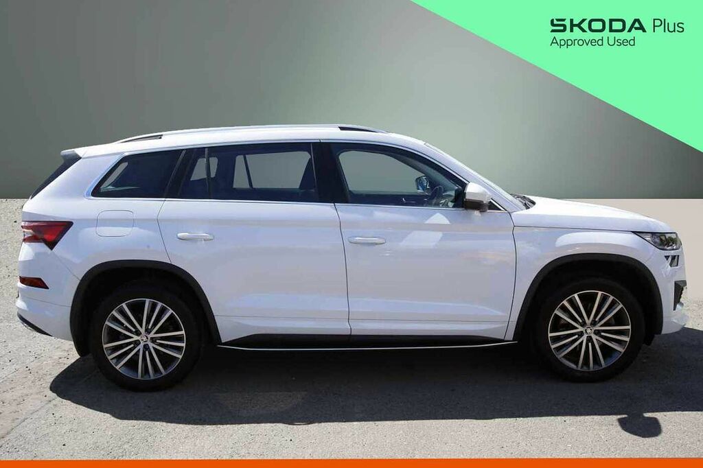 Skoda Kodiaq Lk 7 Seats 2.0 Tdi 200 Ps 4X4 Dsg White #4