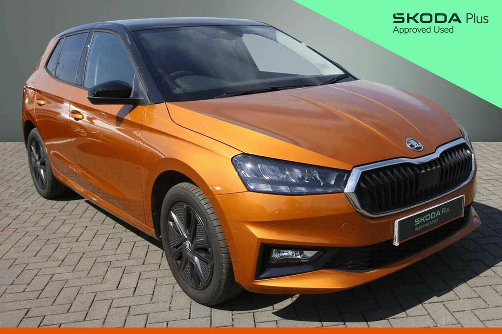 Skoda Fabia Hatch Design Edition 1.0 Tsi 116 Ps Dsg Orange