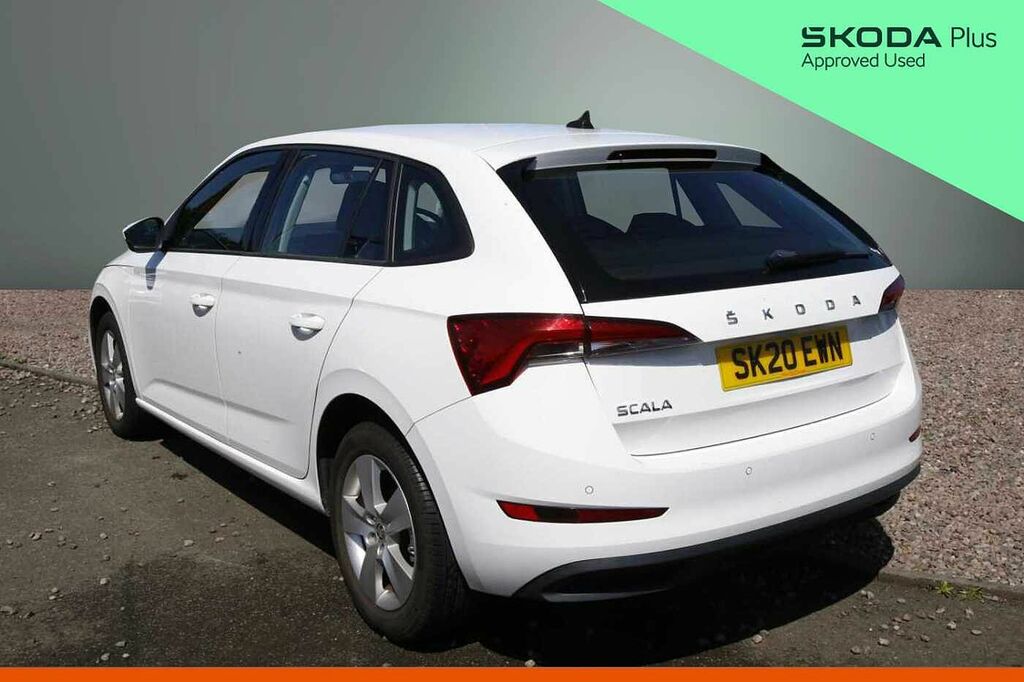Skoda Scala 1.0 Tsi Se White #3