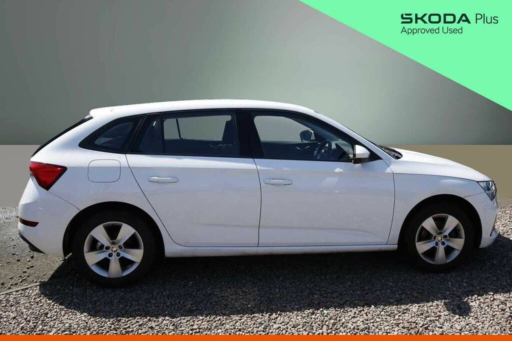 Skoda Scala 1.0 Tsi Se White #4