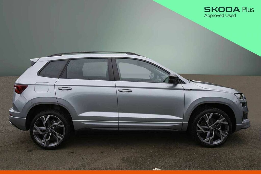 Skoda Karoq 1.5 Tsi Sportline Edition Dsg Silver #4
