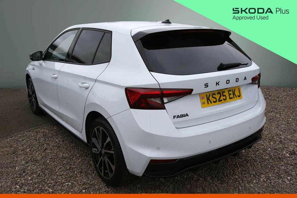 Skoda Fabia 1.0 Tsi 116 Monte Carlo Edition KS25EKJ White #3