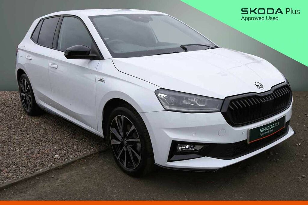 Skoda Fabia 1.0 Tsi 116 Monte Carlo Edition KS25EKJ White