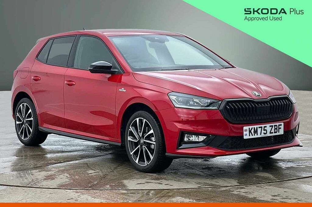 Skoda Fabia Hatch Monte Carlo Edition 1.0 Tsi 116 Ps Dsg Red
