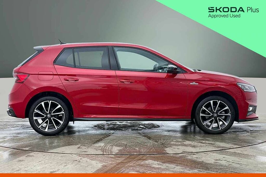 Skoda Fabia Hatch Monte Carlo Edition 1.0 Tsi 116 Ps Dsg KM75ZBF Red #4