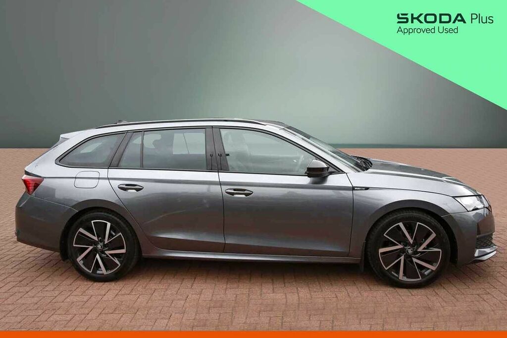 Skoda Octavia Estate Sportline 1.5 Tsi E-tec 150 Ps Dsg SK26AXH Grey #4