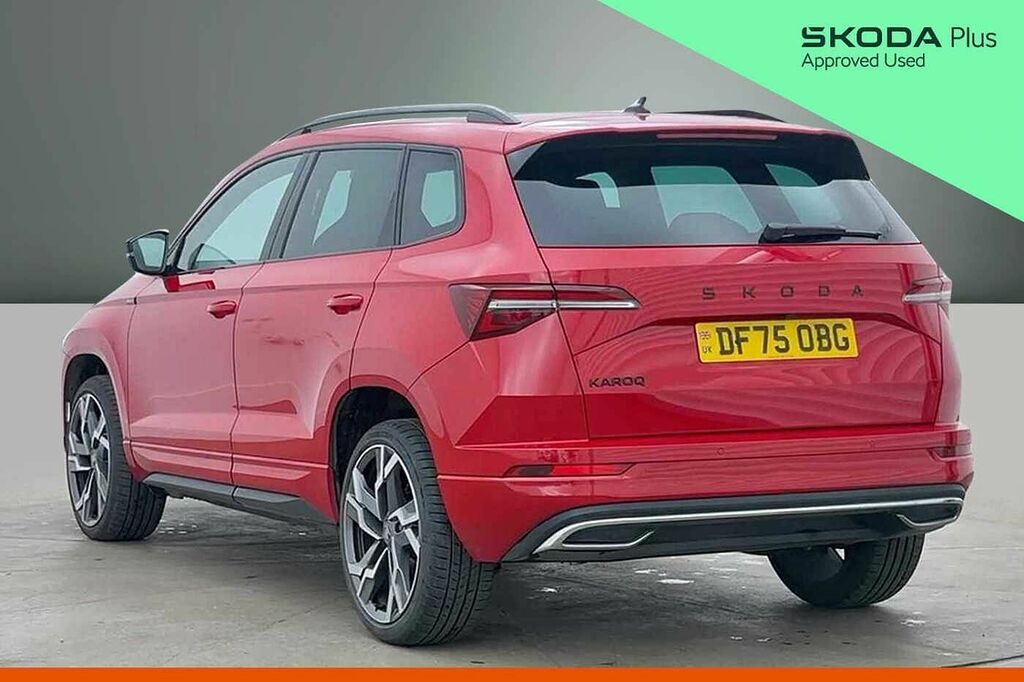 Skoda Karoq Sportline Edition 1.5 Tsi 150 Ps Dsg Red #3