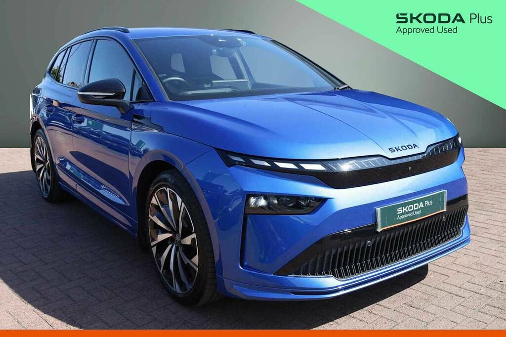 Skoda ENYAQ Sportline 85X 82 Kwh 286 Ps Single Speed 4X4 Blue
