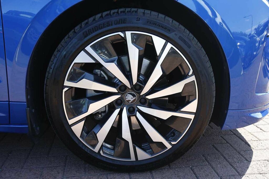 Skoda ENYAQ Sportline 85X 82 Kwh 286 Ps Single Speed 4X4 SL26CFM Blue #5