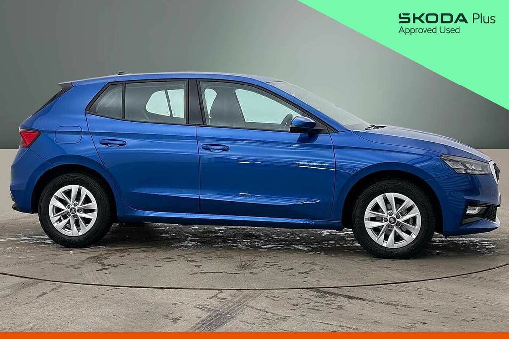 Skoda Fabia 1.0 Tsi Se Edition KN75YVC Blue #4