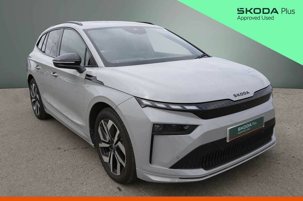Skoda ENYAQ Sportline 85X 82 Kwh 286 Ps Single Speed 4X4 Grey
