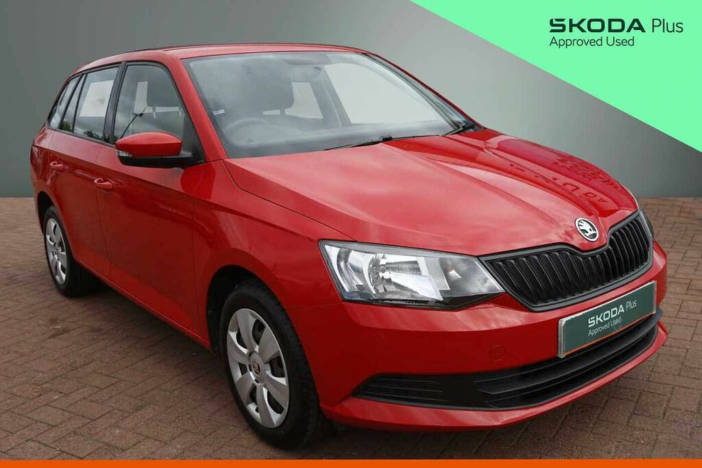 Skoda Fabia Estate S 1.0 Mpi 75 Ps 5G Man Red
