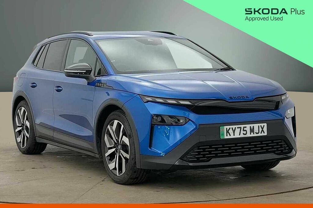 Skoda Elroq Sportline 85 82 Kwh 286 Ps Single Speed Blue