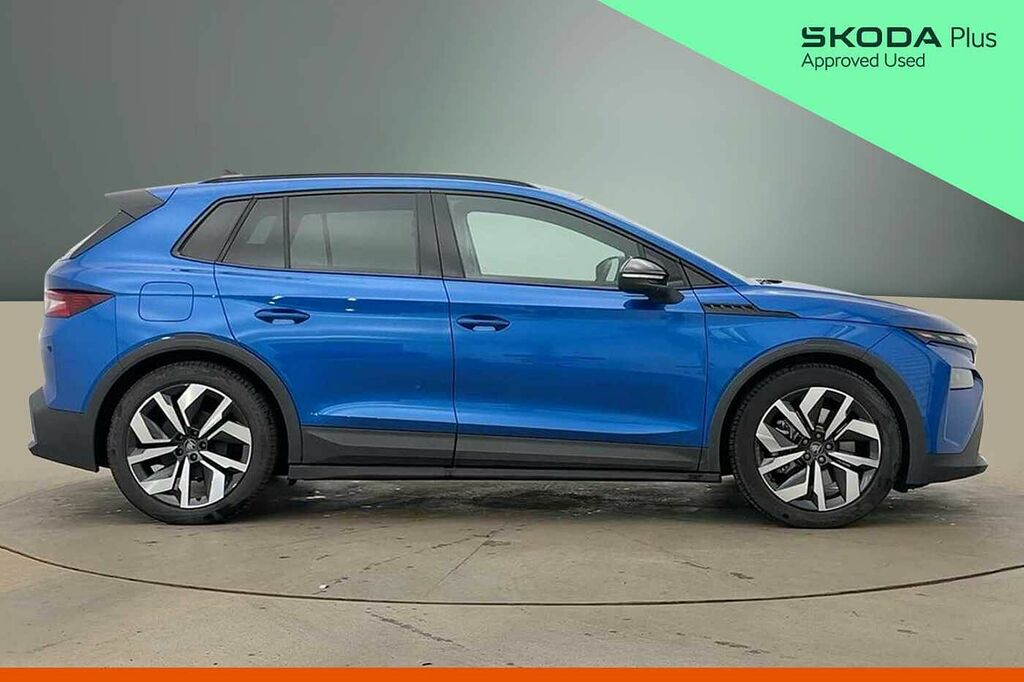 Skoda Elroq Sportline 85 82 Kwh 286 Ps Single Speed Blue #4