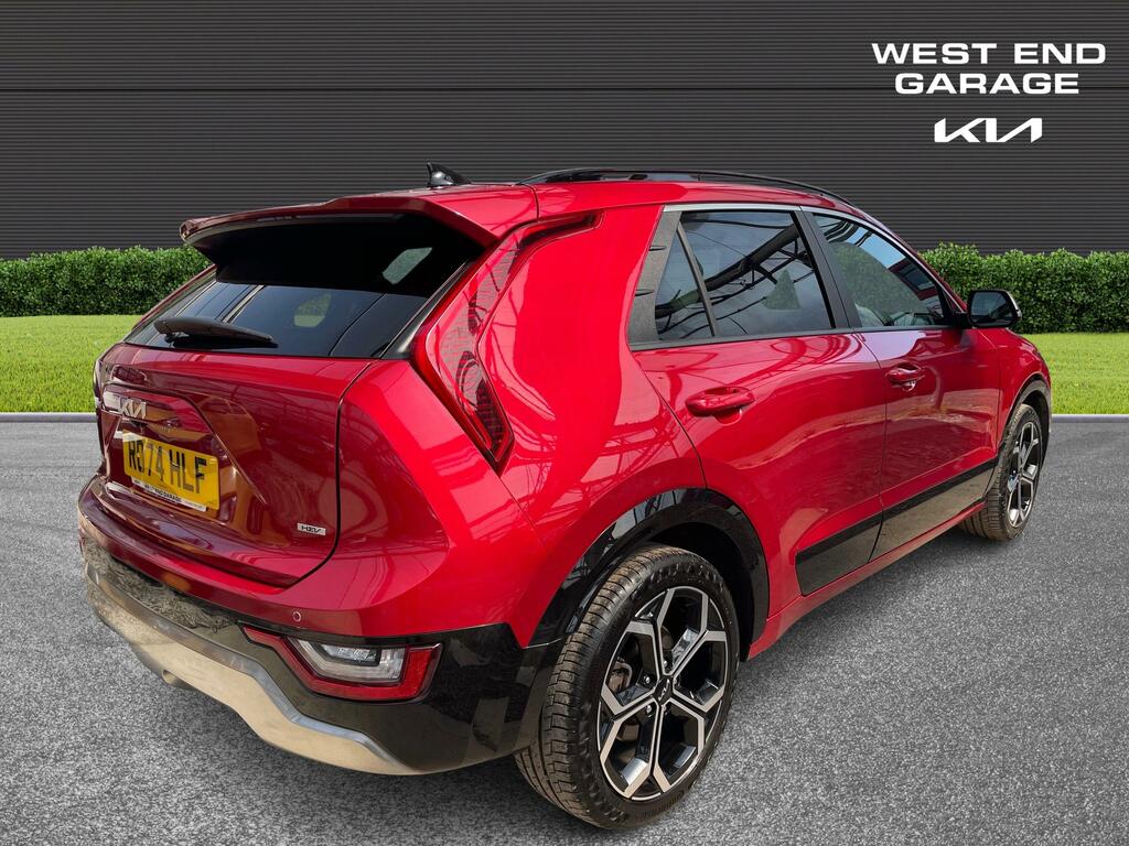 Kia Niro 3 Spec 1.6 Self Charging Hybrid RO74HLF Red #5