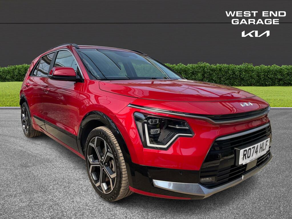 Kia Niro 3 Spec 1.6 Self Charging Hybrid RO74HLF Red #3