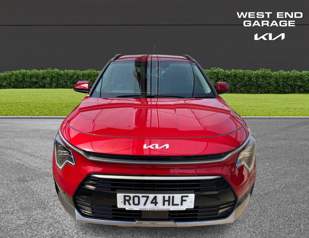 Kia Niro 3 Spec 1.6 Self Charging Hybrid RO74HLF Red #2