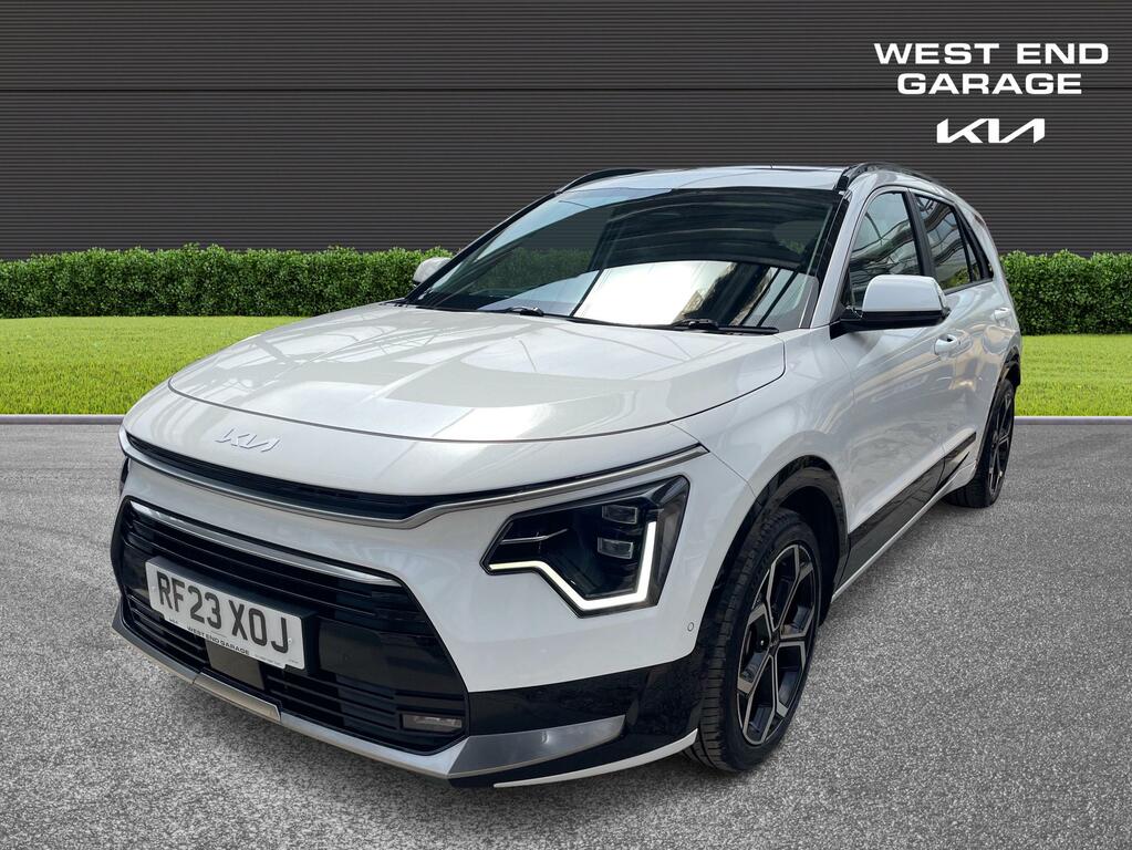 Kia Niro 4 Spec 1.6 Self Charging Hybrid RF23XOJ White #5