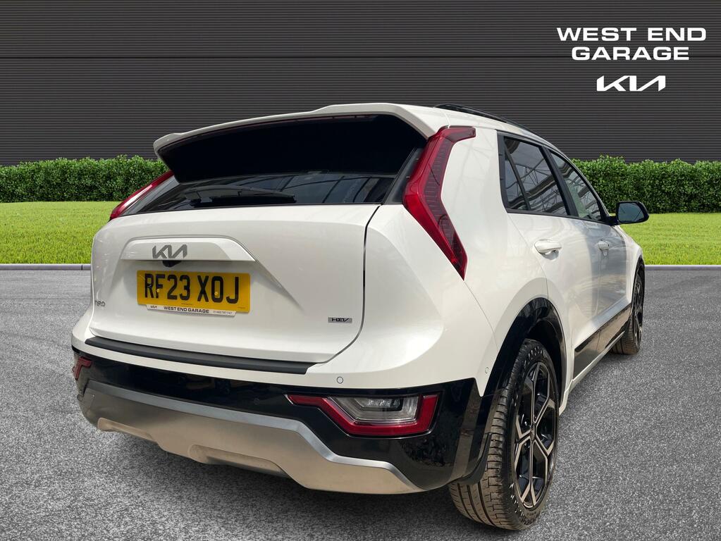 Kia Niro 4 Spec 1.6 Self Charging Hybrid RF23XOJ White #6