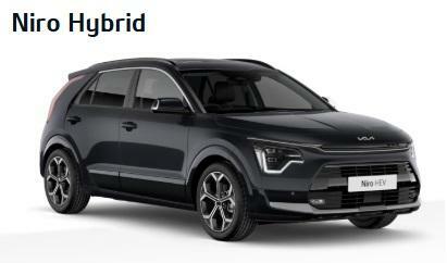 Kia Niro Aspire 1.6 Self Charging Hybrid Black