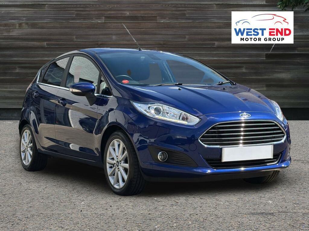 Ford Fiesta 1.0T Ecoboost Titanium Euro 6 Ss Blue
