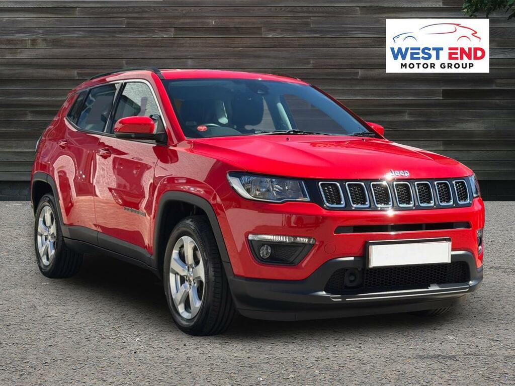 Jeep Compass 1.6 Multijetii Longitude Euro 6 Ss Red