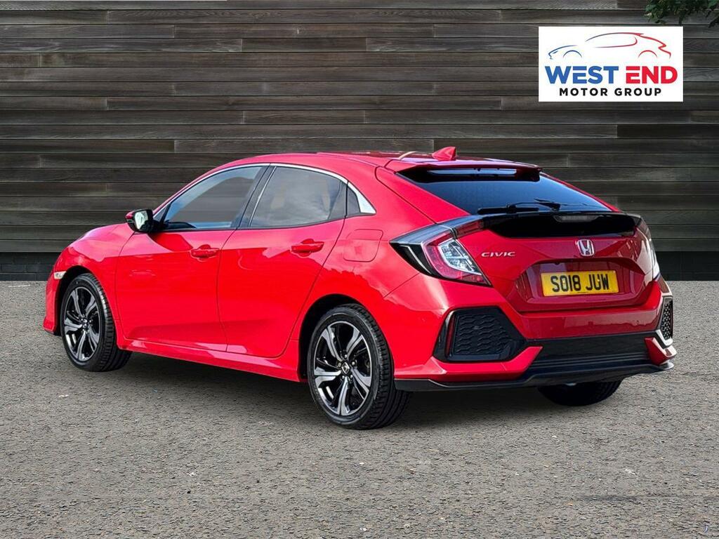 Honda Civic 1.6 I-dtec Ex Euro 6 Ss Red #3