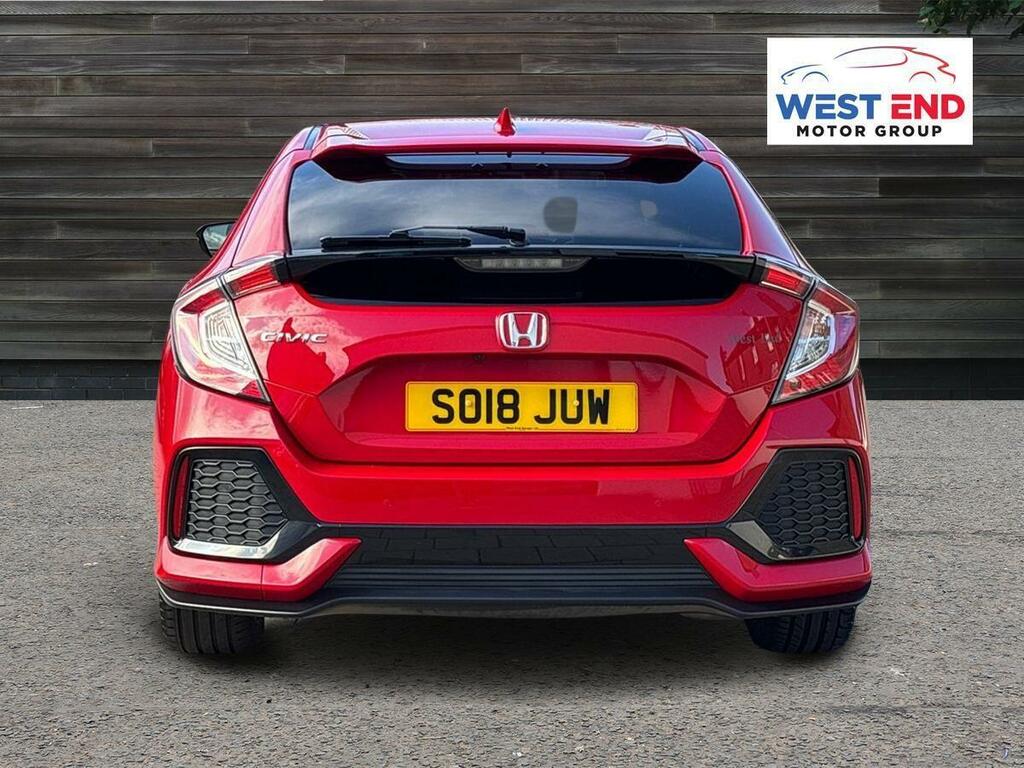 Honda Civic 1.6 I-dtec Ex Euro 6 Ss Red #4