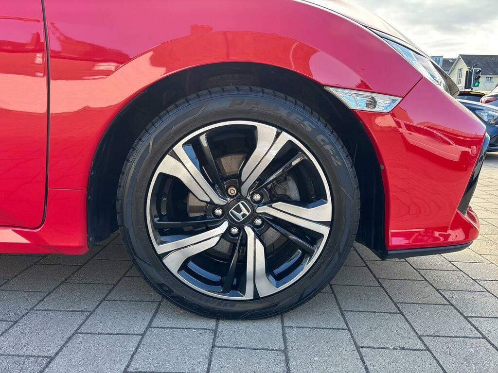 Honda Civic 1.6 I-dtec Ex Euro 6 Ss Red #6
