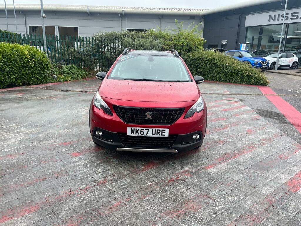 Peugeot 2008 1.6 Bluehdi Gt Line Suv Euro 6 WK67URE Red #2