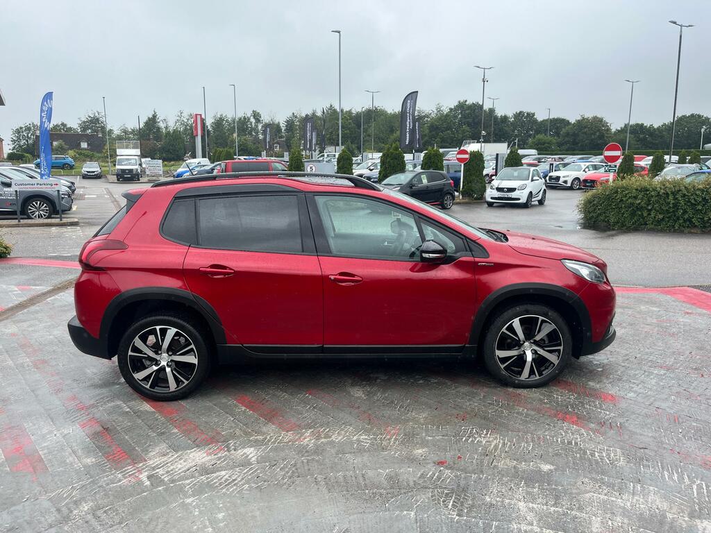 Peugeot 2008 1.6 Bluehdi Gt Line Suv Euro 6 WK67URE Red #4