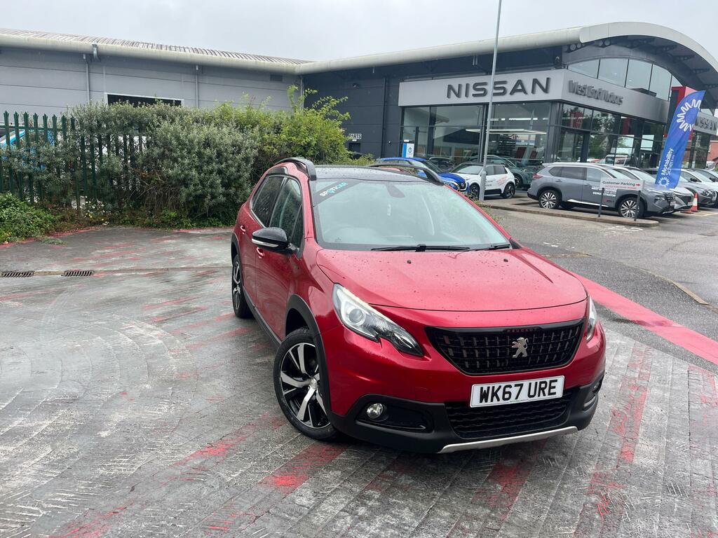 Peugeot 2008 1.6 Bluehdi Gt Line Suv Euro 6 WK67URE Red