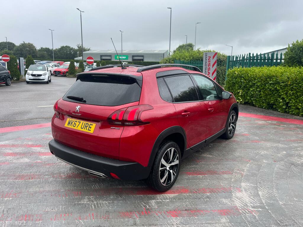 Peugeot 2008 1.6 Bluehdi Gt Line Suv Euro 6 WK67URE Red #6