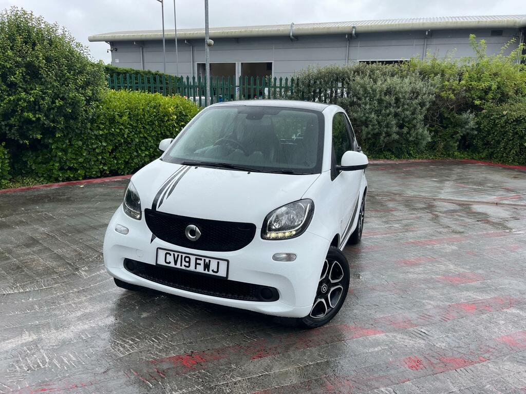 Smart Fortwo Coupe 1.0 Prime Premium Coupe Twinamic Euro White #3