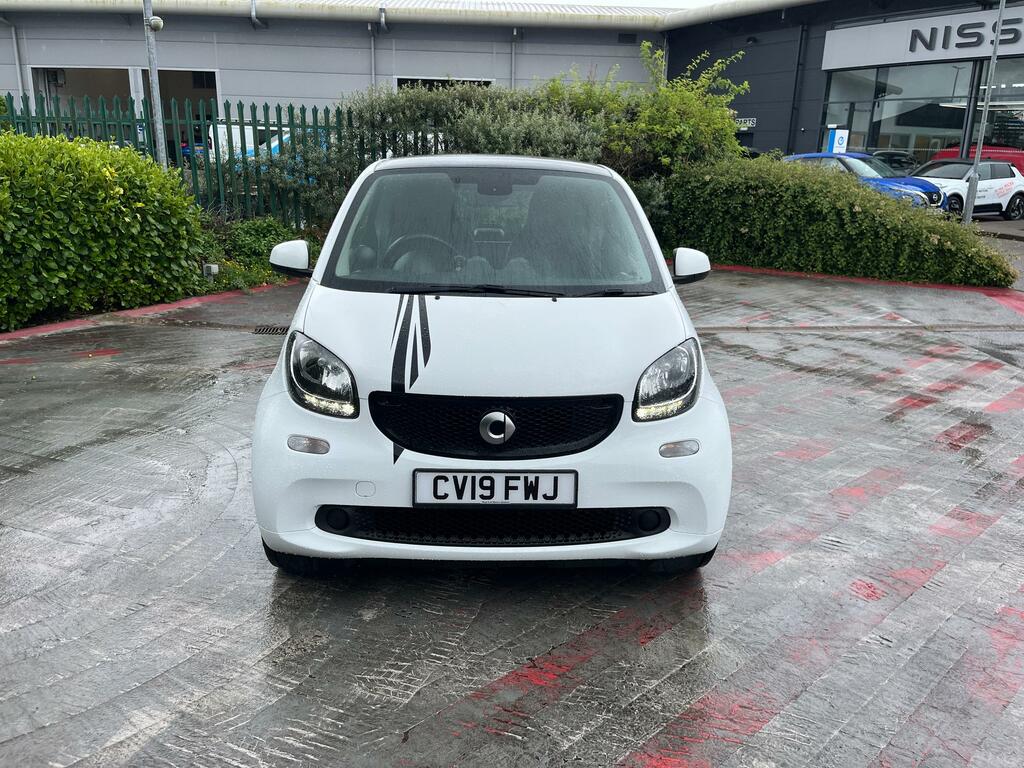 Smart Fortwo Coupe 1.0 Prime Premium Coupe Twinamic Euro White #2