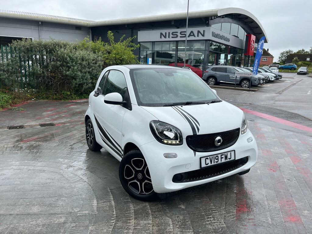 Smart Fortwo Coupe 1.0 Prime Premium Coupe Twinamic Euro White