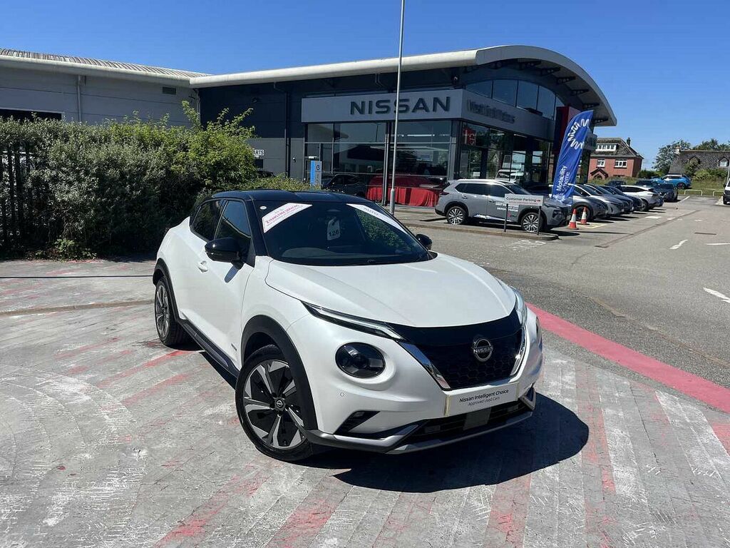 Nissan Juke 1.6 Tekna Suv Hybrid Euro 6 143 White