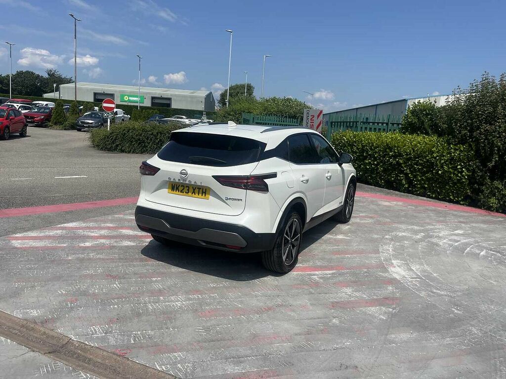 Nissan Qashqai 1.5 H E-power Tekna Suv Hybrid Eur White #6