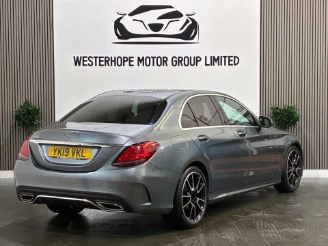Mercedes-Benz C Class 2.0 C220d Amg YK19VKL Grey #4