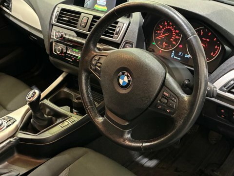 BMW 1 Series 1.5 116D Ed YH66BVU Black #3