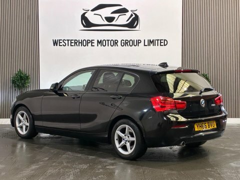BMW 1 Series 1.5 116D Ed YH66BVU Black #2