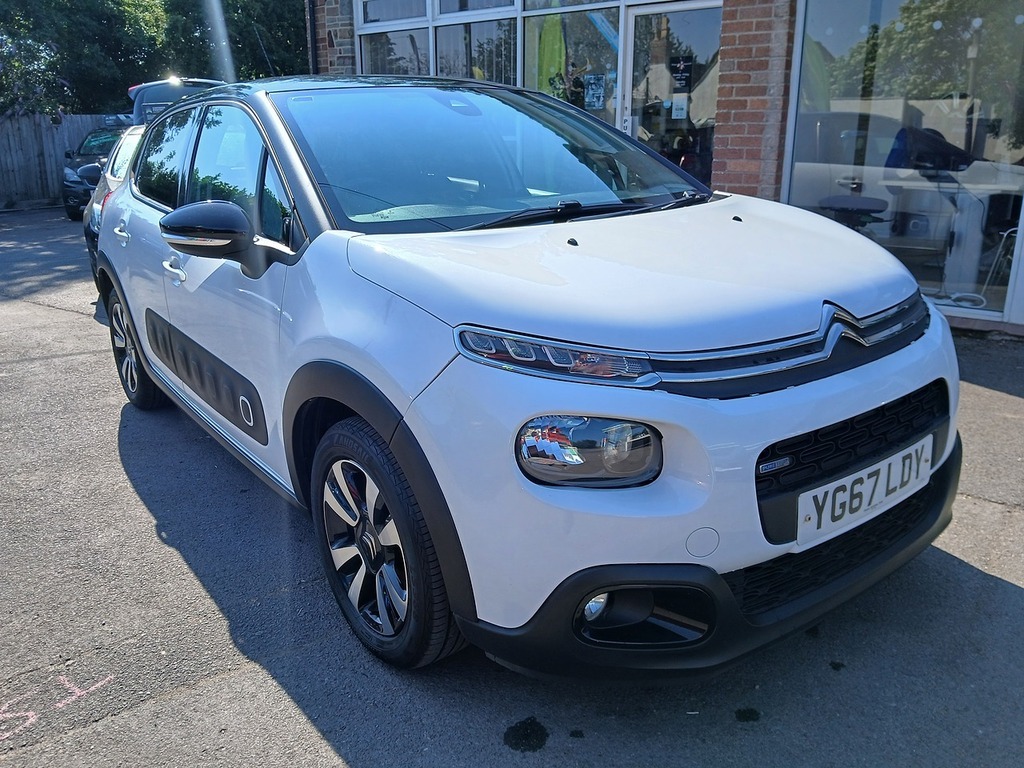 Citroen C3 Puretech Flair White