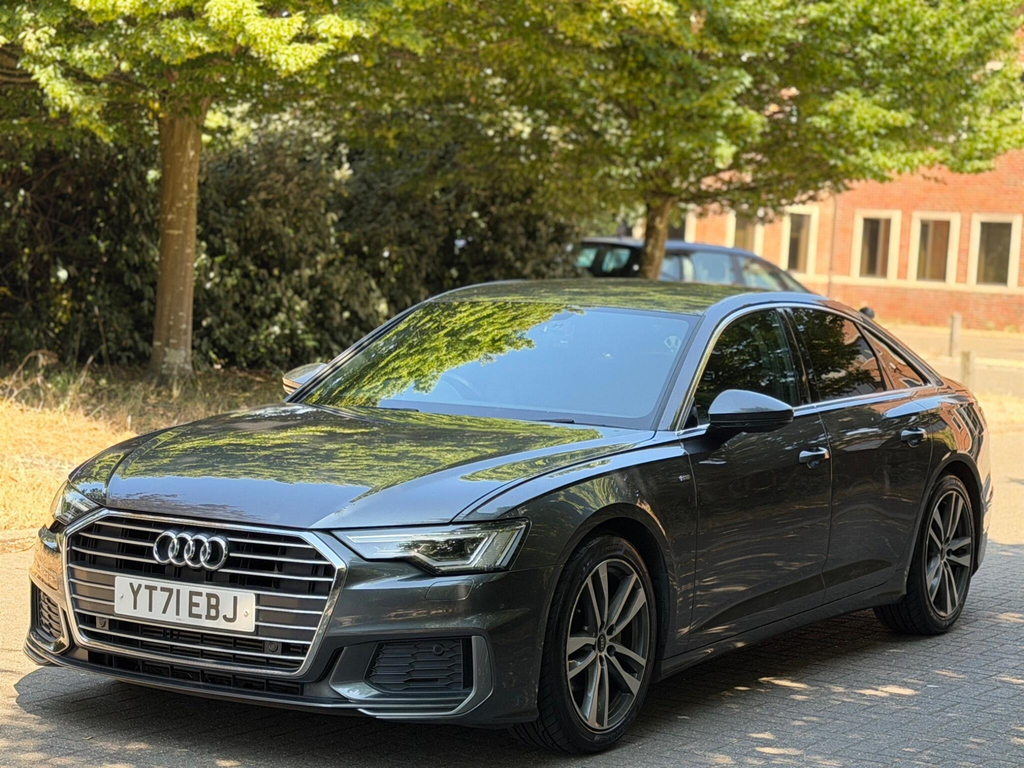 Audi A6 Saloon 2021 2.0 Tfsi 40 S Line S Tronic Euro 6 Ss Grey #4