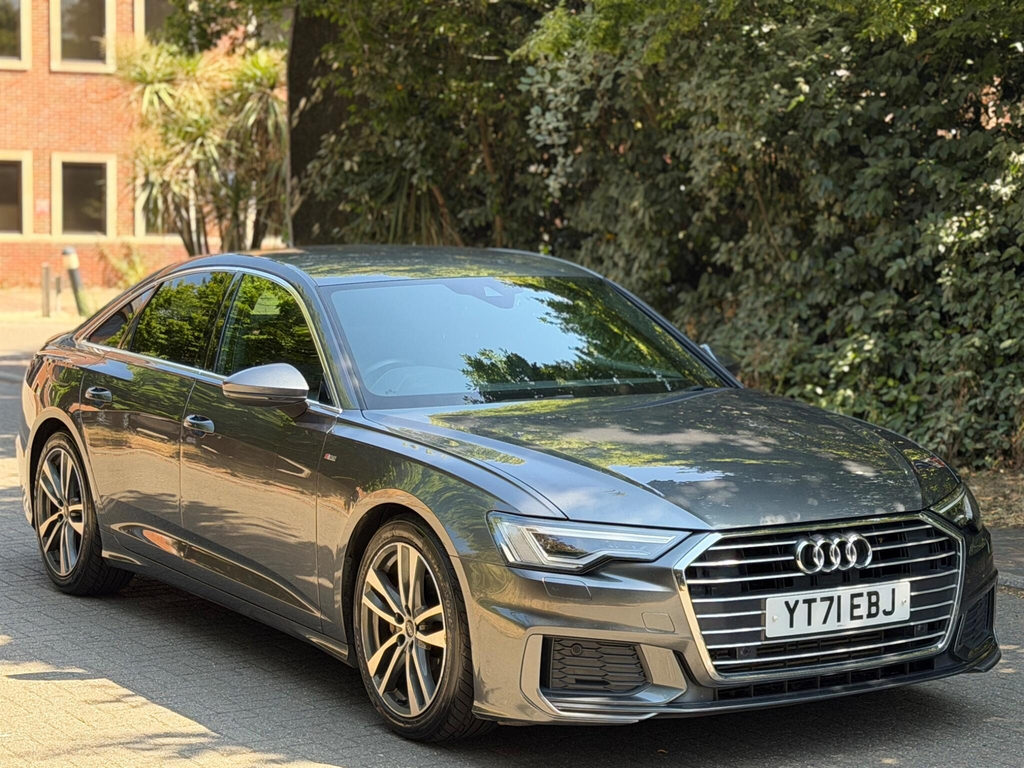 Audi A6 Saloon 2021 2.0 Tfsi 40 S Line S Tronic Euro 6 Ss Grey